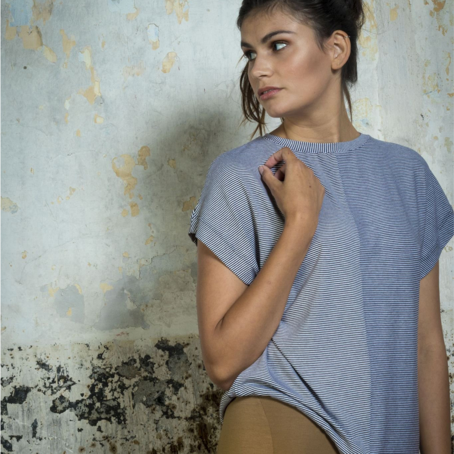 SHADOW Blouse - Dusty Olive