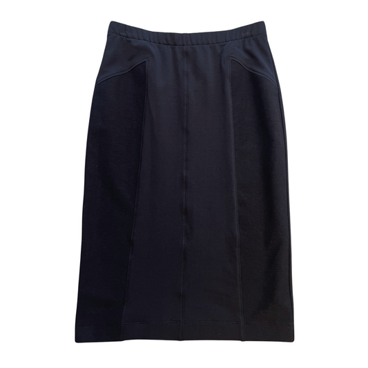 POINTY Skirt Long - Pure Black