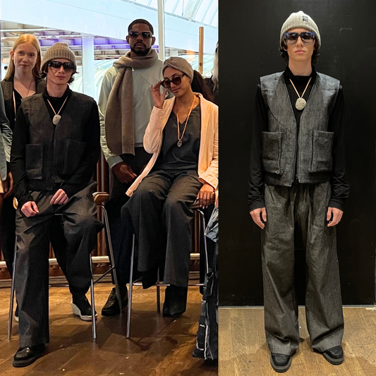 BOXY Bodywarmer - Grey Melange - Made on demand