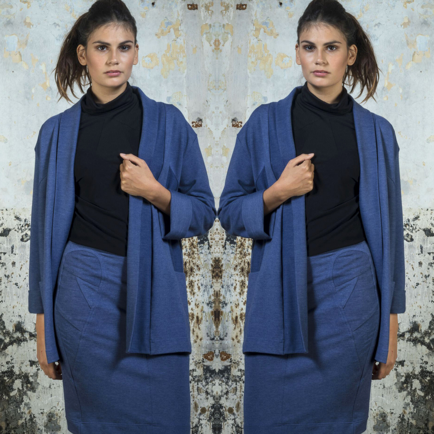 CRYSTAL CLEAR Skirt Short - Dreamy Blue