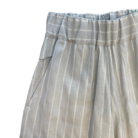 POINTY Bermuda - Silver stripes