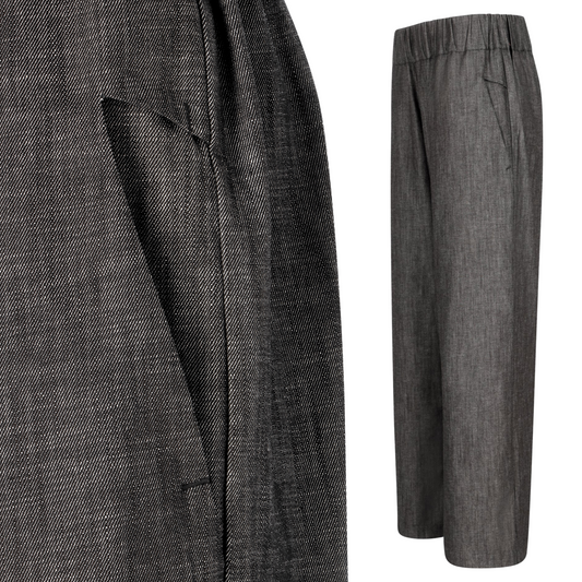 POINTY Trousers - Grey Melange