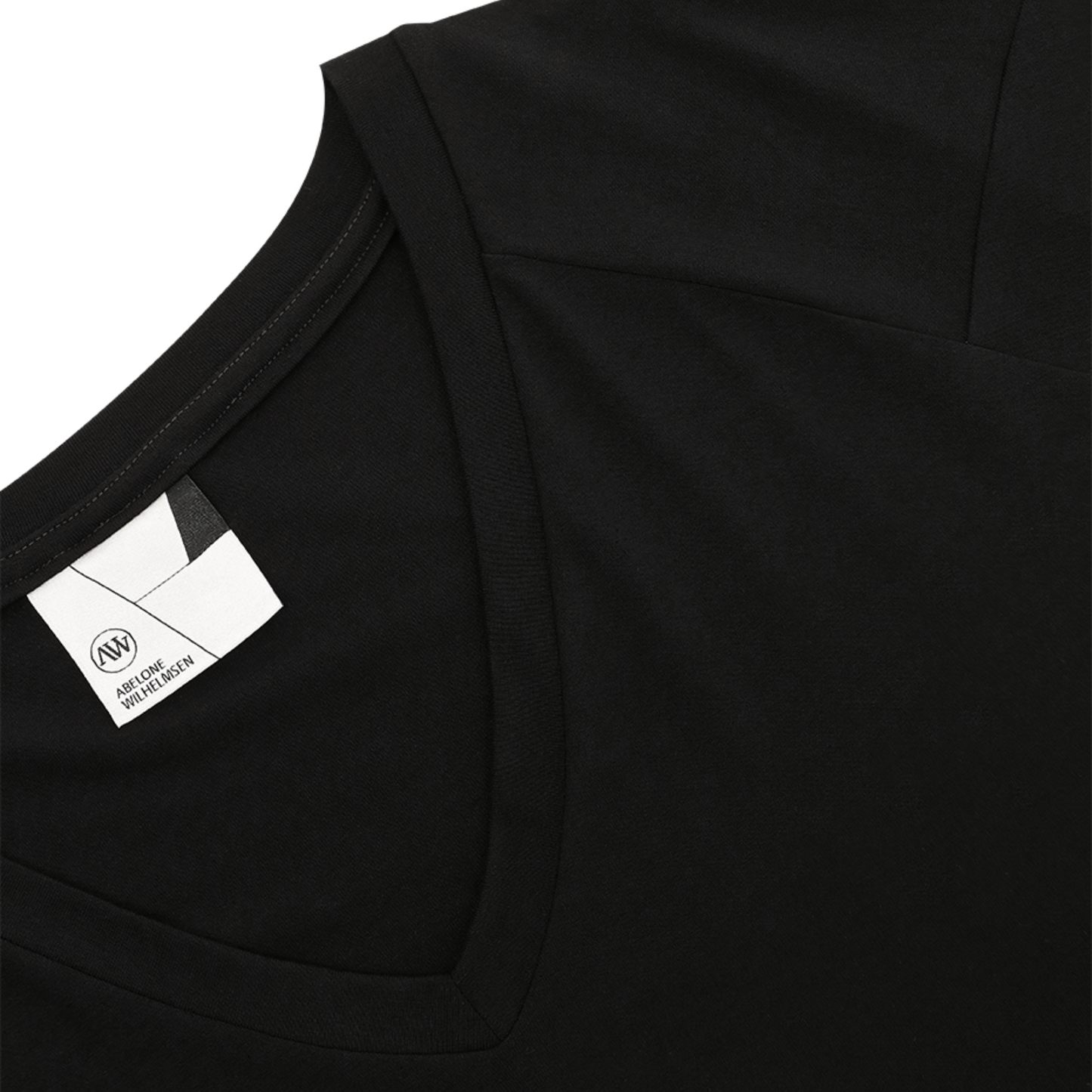POINTY Blouse V-neck - Pure Black