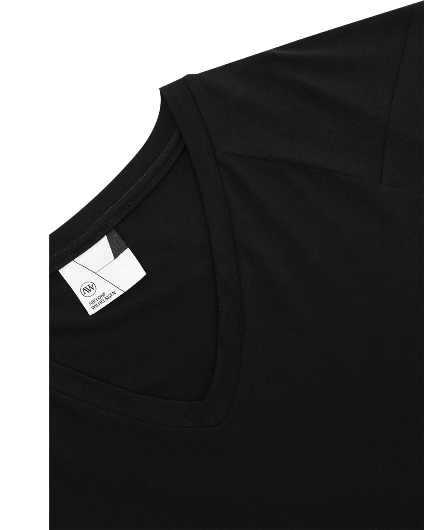 POINTY Blouse V-neck - Pure Black - Cotton - Coming soon