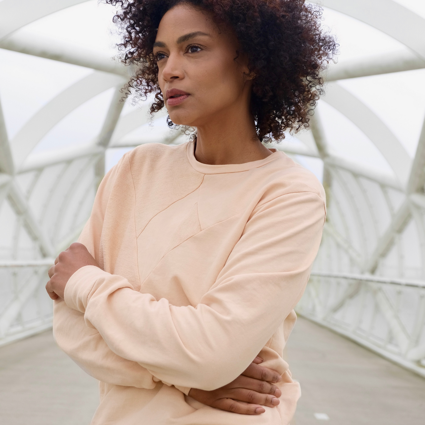 CRYSTAL CORAL Sweatshirt