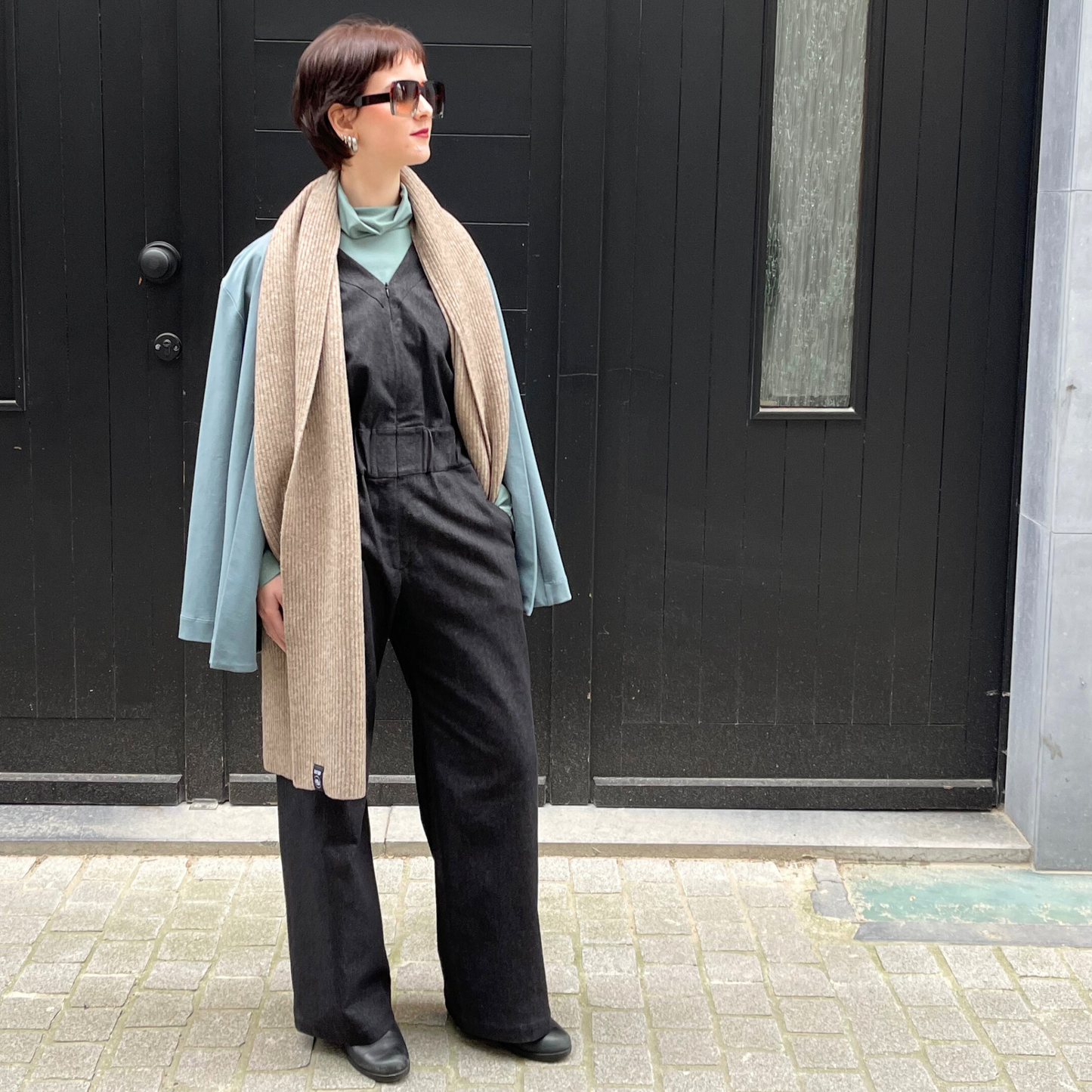 SCARF - YAK CASHMERE - Warm Taupe