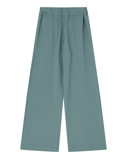 POINTY Trousers Relax - Sage Grey