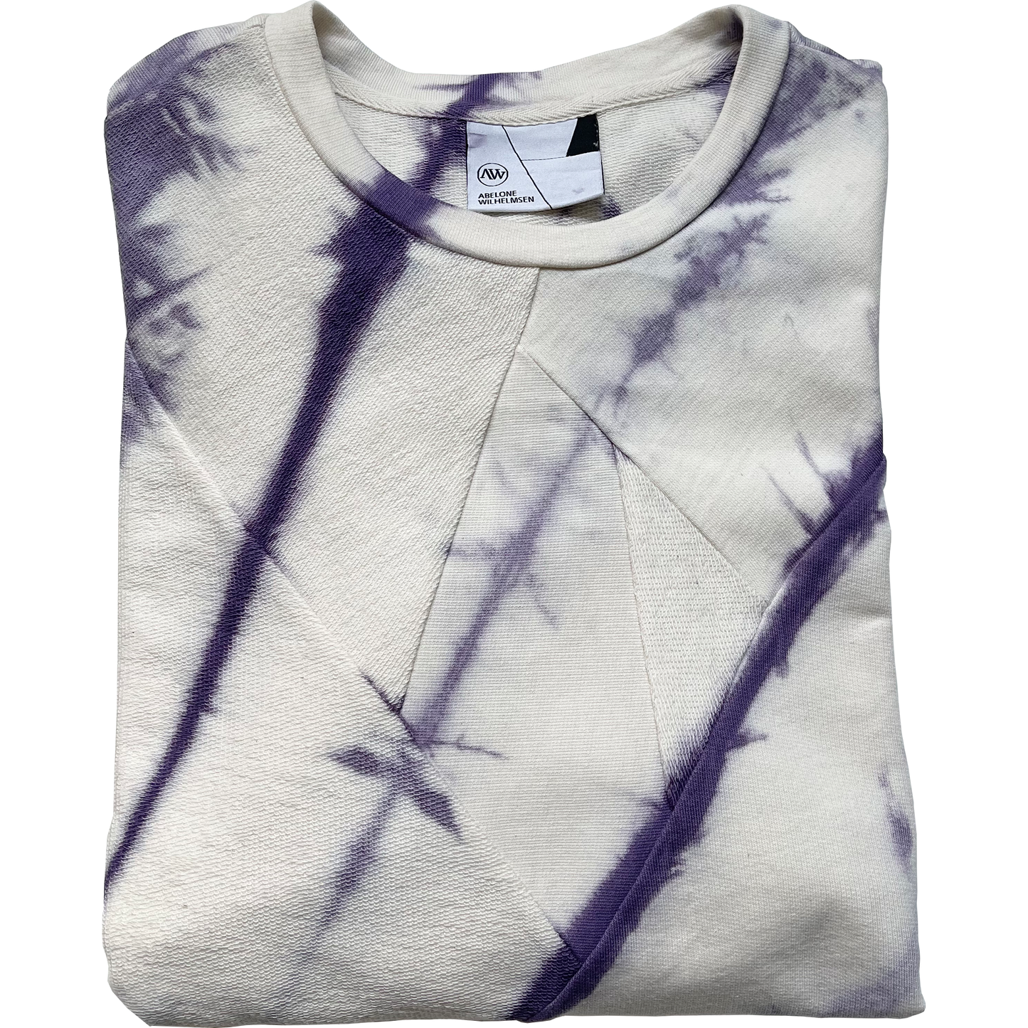 CRYSTAL Sweatshirt - Purple - SHIBORI - Botanical Dreams