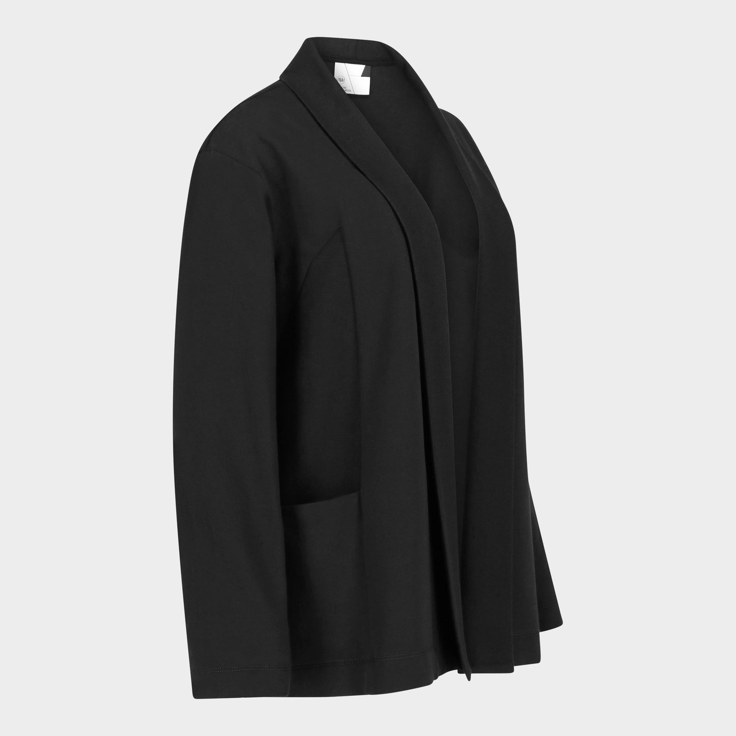 POINTY Cardigan Short - Pure Black