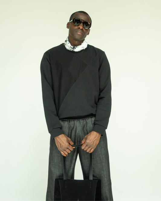 POINTY Trousers - Grey Melange