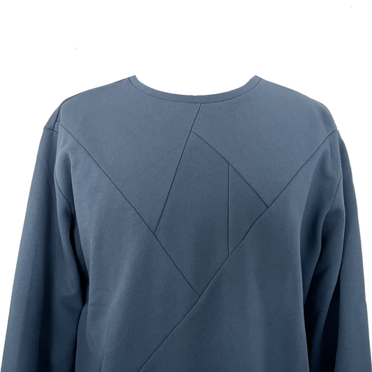 CRYSTAL Sweatshirt MEN - Dusty Blue