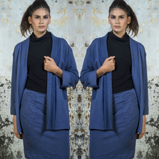 CRYSTAL CLEAR Skirt Short - Dreamy Blue