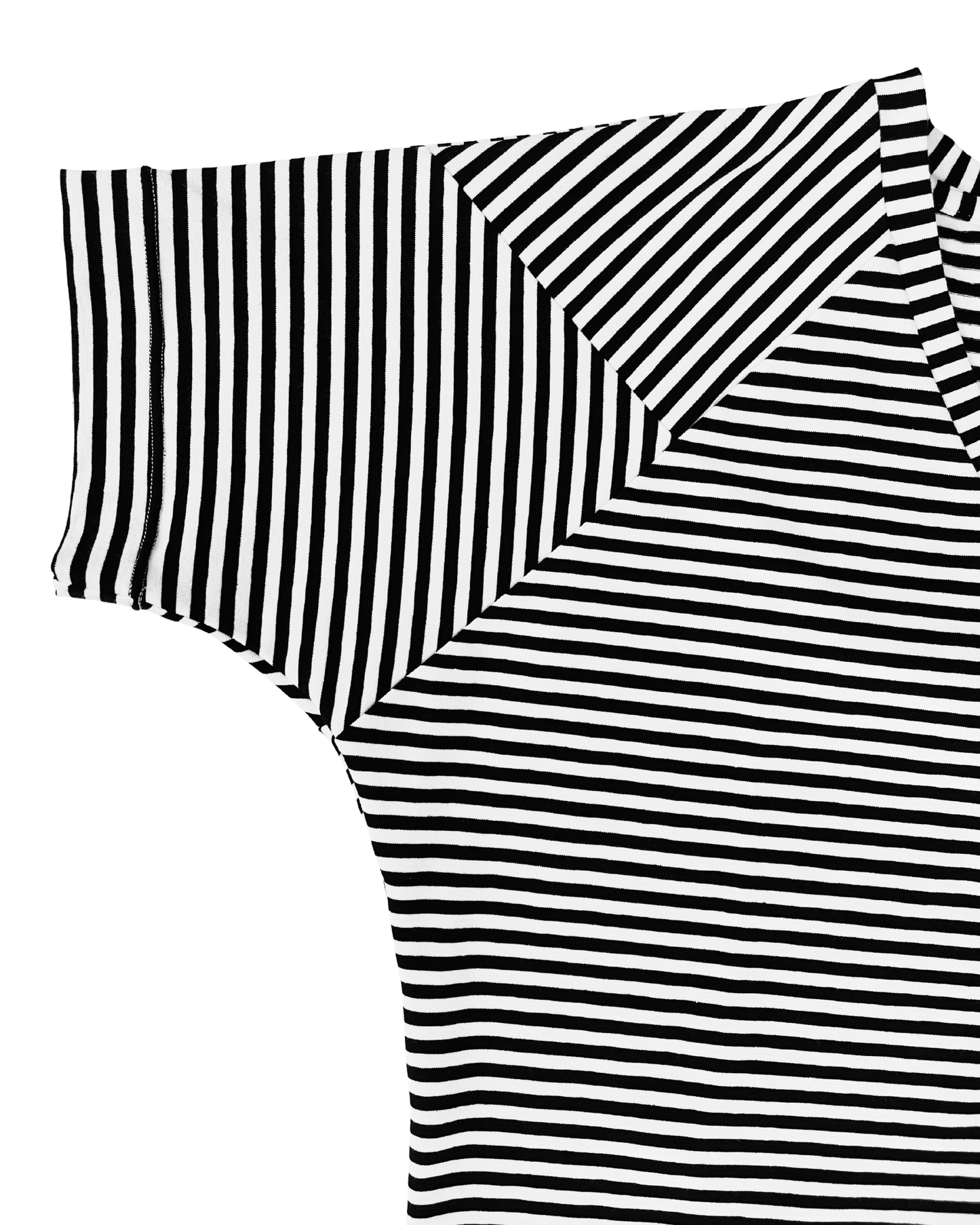 POINTY Blouse V-neck - thin stripes