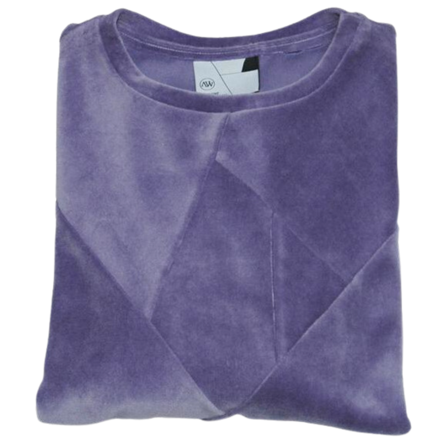 CRYSTAL Sweatshirt VELVET - Lavender