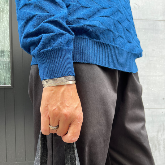AW Signature Zig-Zag Sweater - Indigo - PRESALE September Only