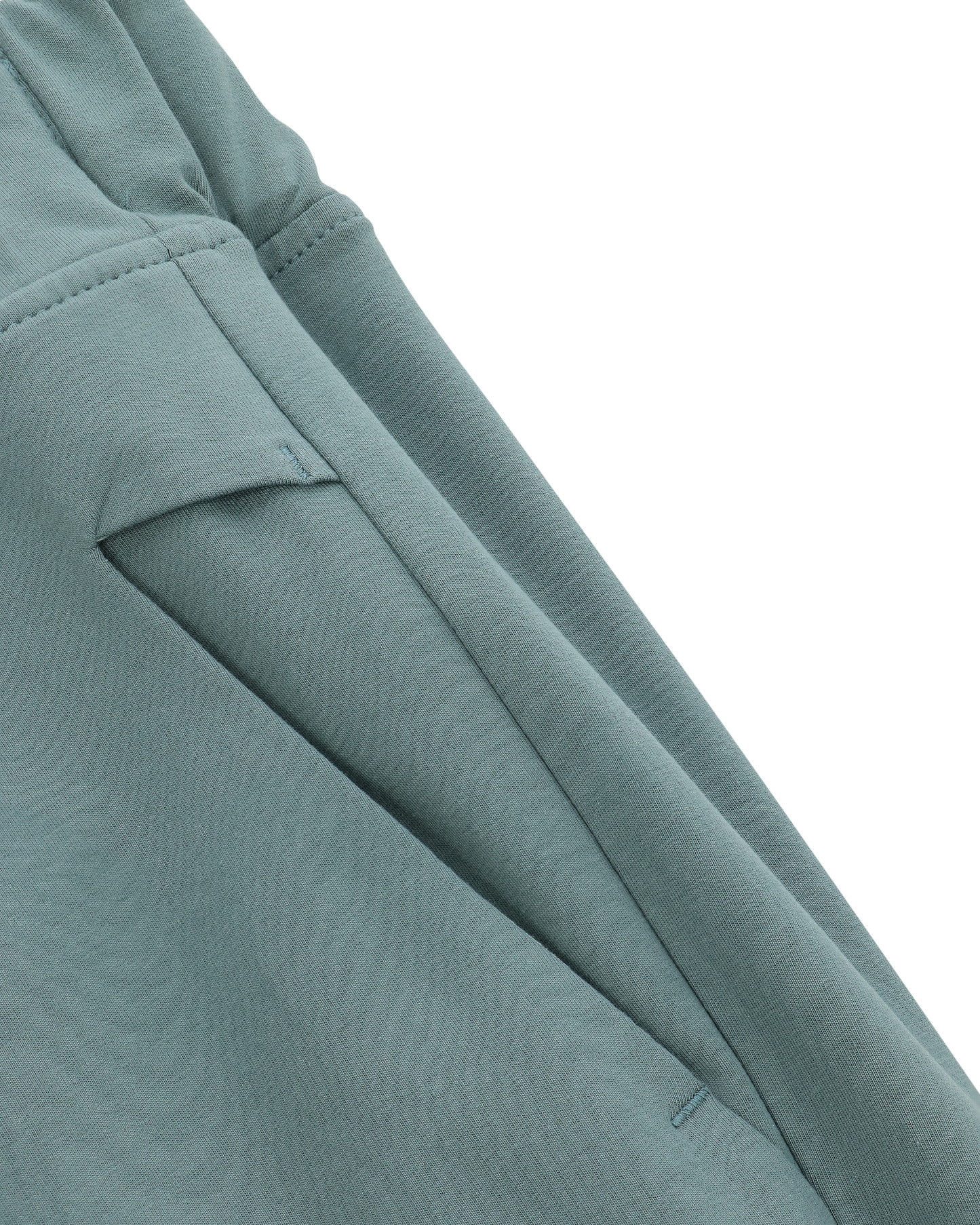POINTY Trousers Relax - Sage Grey