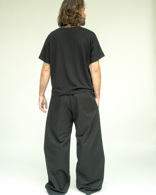 POINTY Trousers - Pure Black