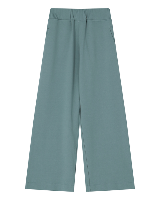 POINTY Trousers Relax - Sage Grey