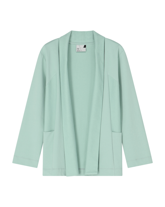 POINTY Cardigan Short - Dusty Sea Glass