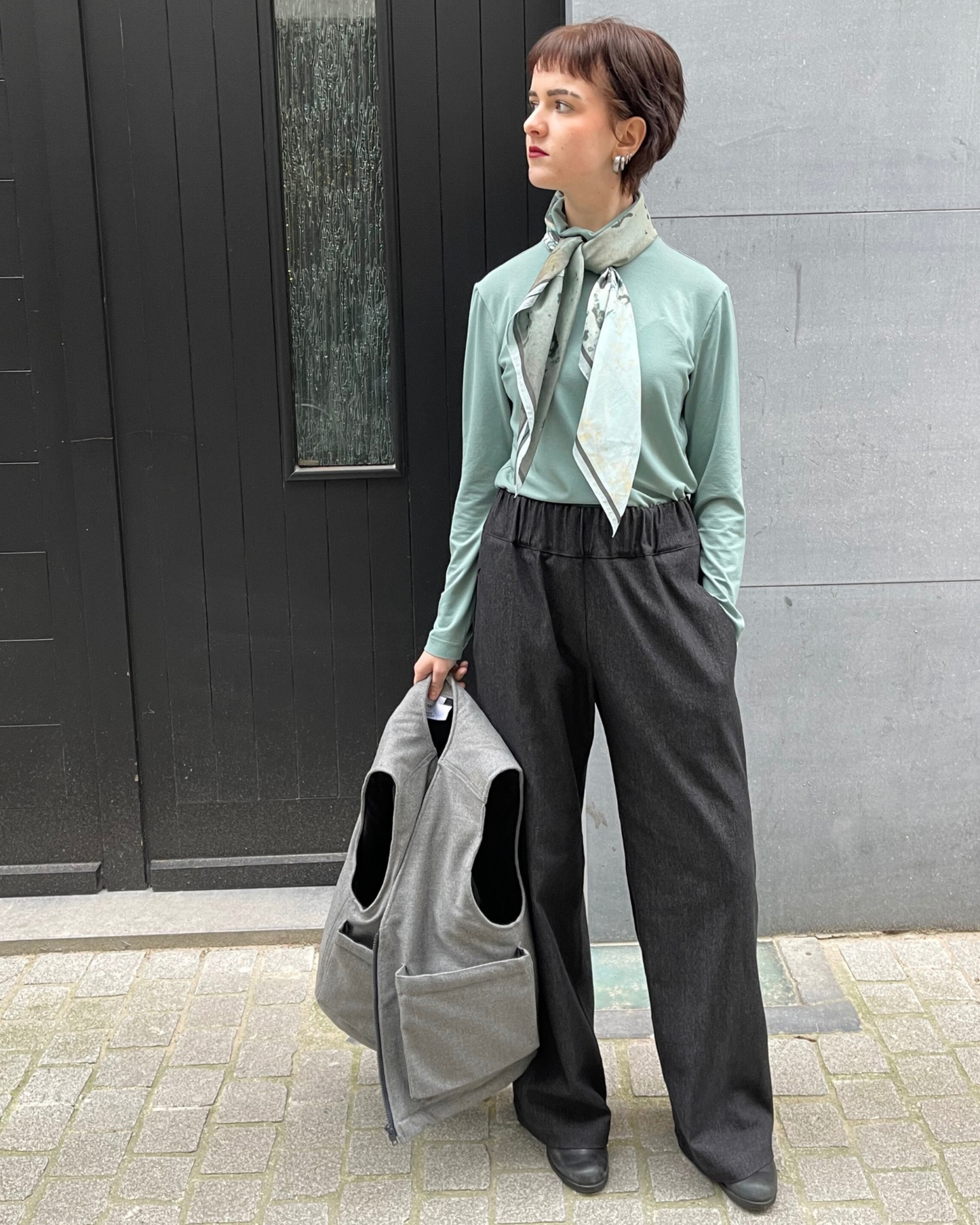 POINTY Trousers - Midnight Blue