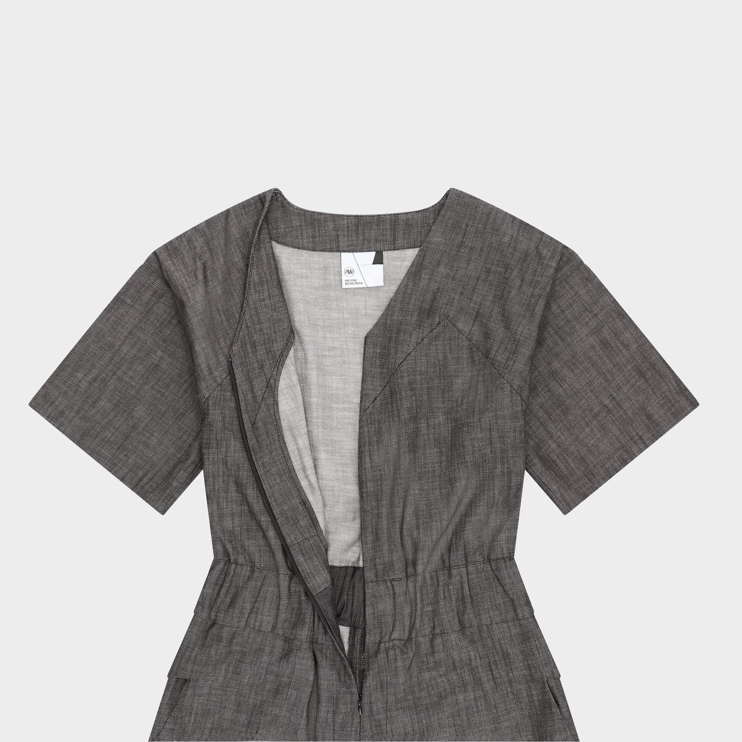 POINTY Jumpsuit - Grey melange - PREORDER