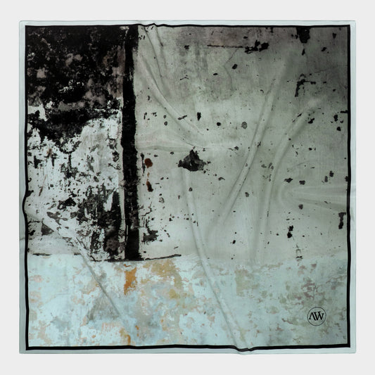 SILK SCARVES - WAREHOUSE WALL Print